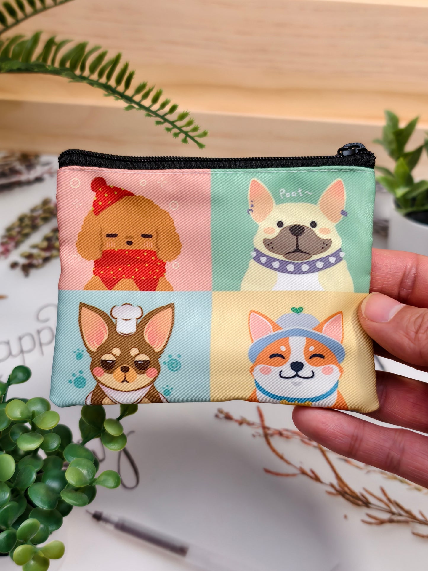 Coin Purse Zipper Pouch