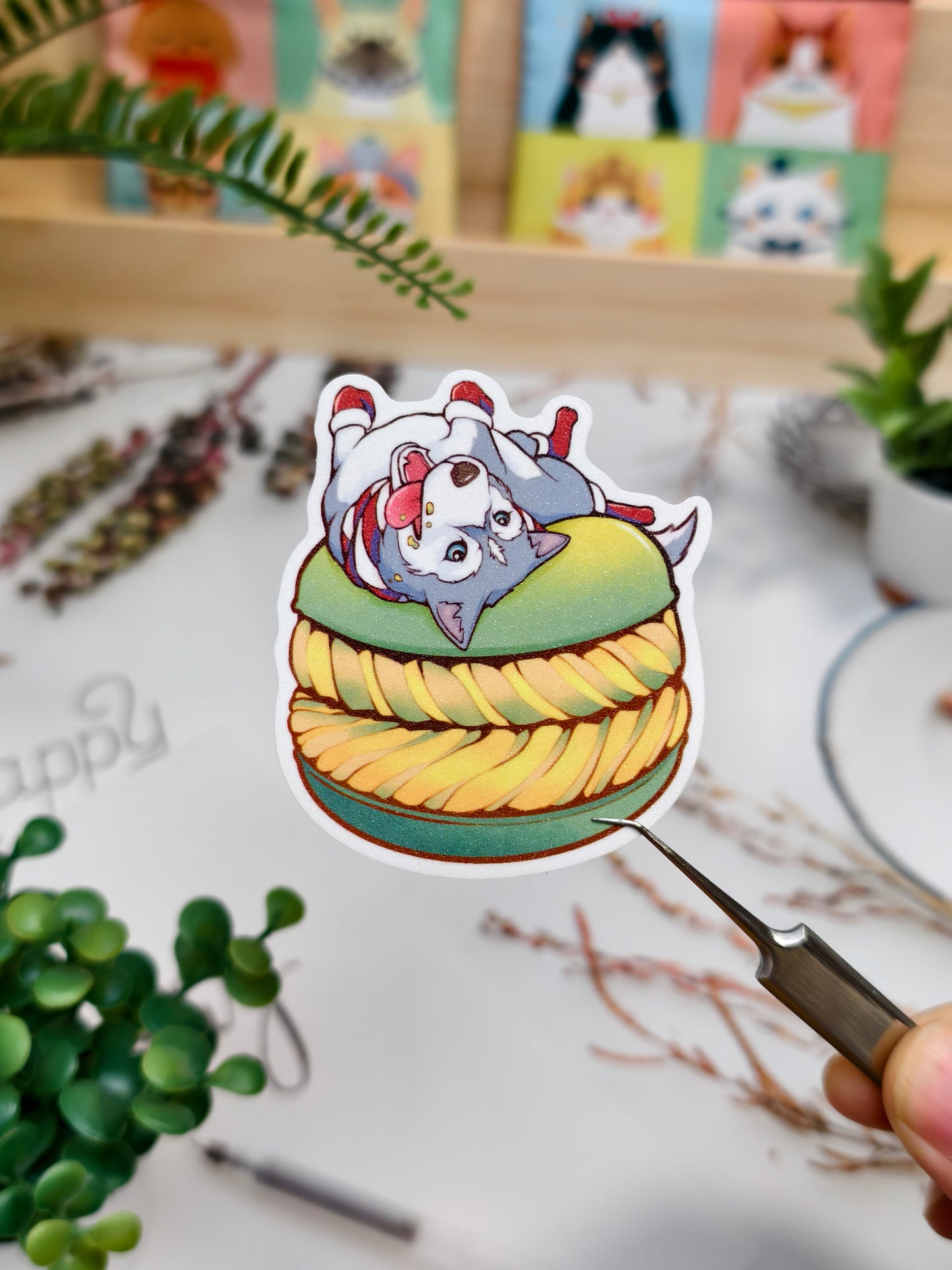 Pet Dessert Sparkle Stickers