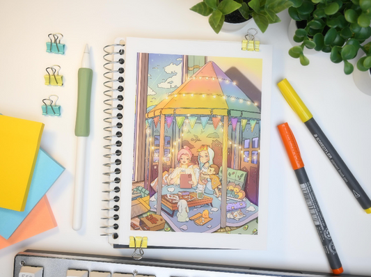 Pillow Fort Family Art Print