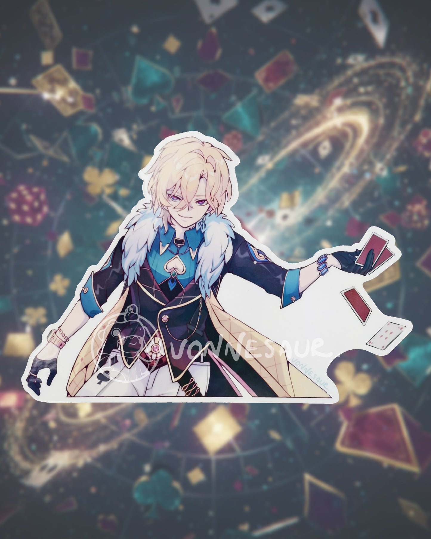 Honkai Star Rail Holographic Sticker