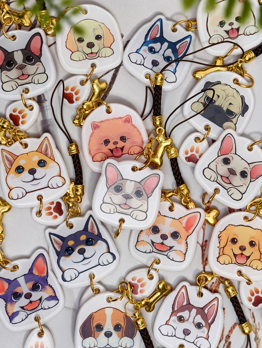Dog Phone Charms