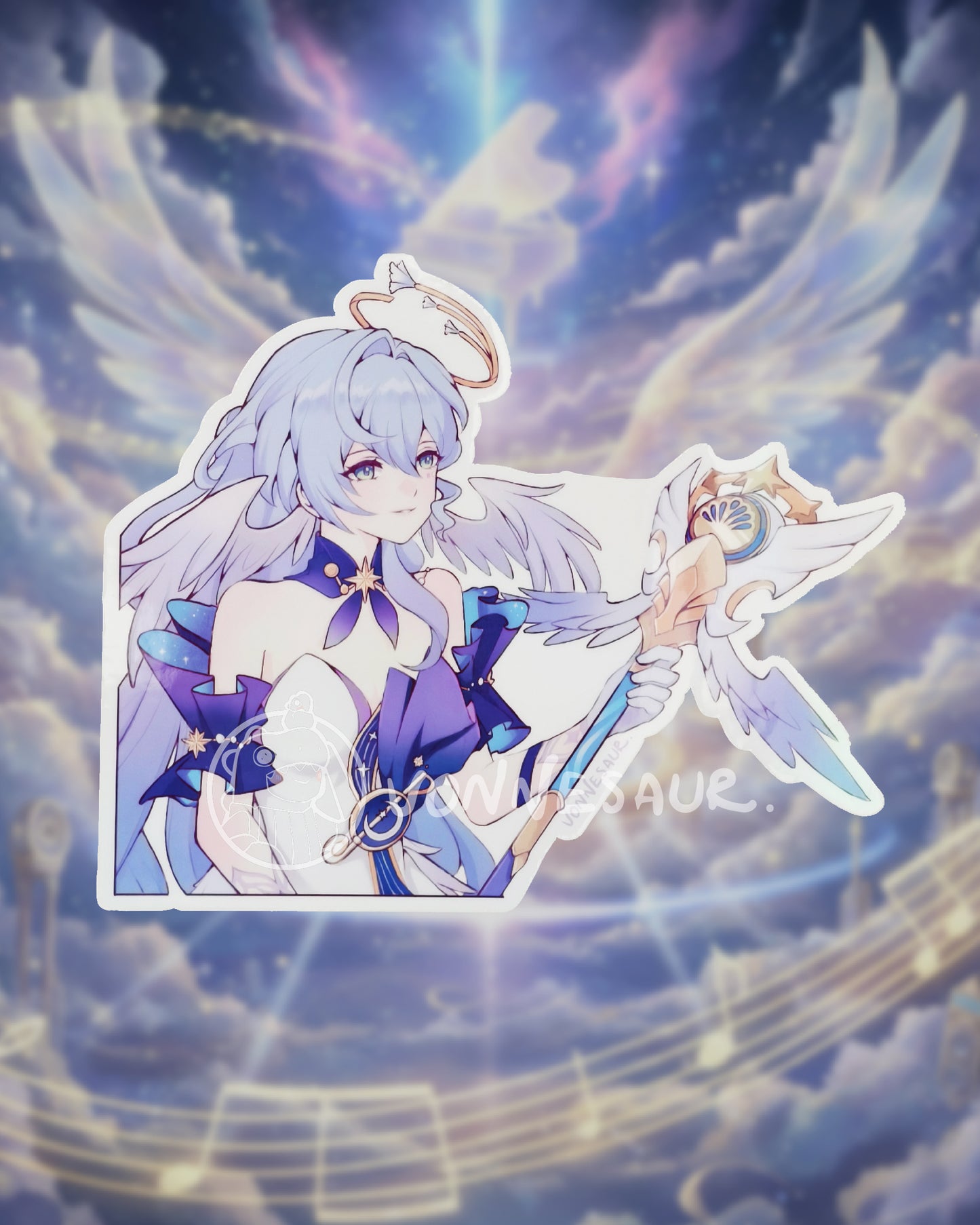 Honkai Star Rail Holographic Sticker